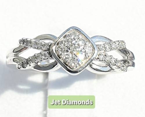 **CHERISHED COLLECTION | R29639** DESIGNER | 0.300ct | DIAMOND RING | WHITE GOLD - BUY SAFE