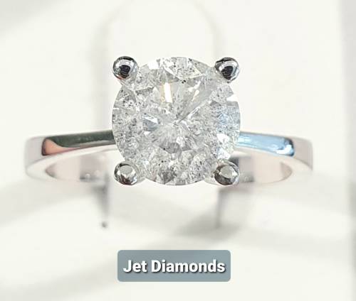 **CERTIFIED SOLITAIRE | R102606** ROUND CUT |1.062ct| DIAMOND | COLOUR G | 18KT WHITE GOLD -BUY SAFE