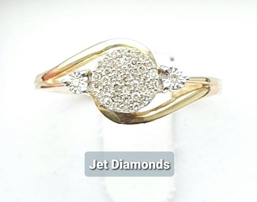 **NEW COLLECTION | R26639** DESIGNER | 0.210ct | DIAMOND RING | YELLOW GOLD - BUY SAFE