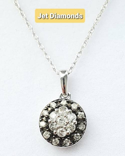 **GORGEOUS | R30736** HALO PENDANT | 0.475ct | ROUND CUT | WHITE GOLD + OPTIONAL CHAIN -BUY SAFE