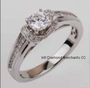 **WOW [R43587]** HIGH QUALITY [1.010ct] DIAMOND RING [4.654g] WHITE GOLD - BUY SAFE