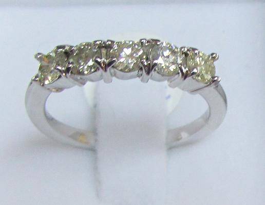 **DROP DEAD GORGEOUS [R40518]** ETERNITY [1.020ct] DIAMOND RING [2.922g] WHITE GOLD - BUY SAFE