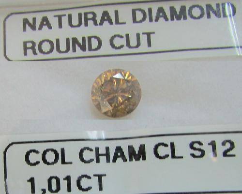 **BARGAIN DEAL** [1.010ct] ROUND CUT [CHAMPAGNE] DIAMOND STARTING AT R1 - BUY SAFE