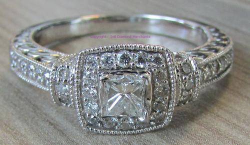 **ONCE-OFF GORGEOUS [R57563]** DIAMOND [1.020ct] RING [4.046g] WHITE GOLD - BUY SAFE