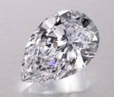 **EGL CERTIFIED** [0.625ct] HIGH QUALITY [ K / I1 ] PEAR SHAPED DIAMOND - BUY SAFE