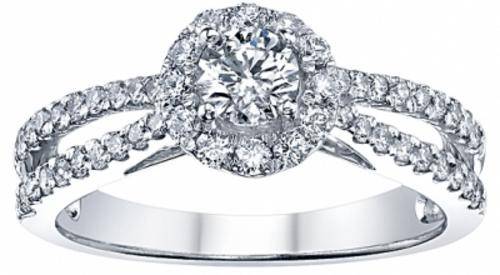 **SPARKLY [R52367]** HIGH QUALITY [1.00ct] DIAMOND RING [4.071g] SOLID WHITE GOLD - BUY SAFE