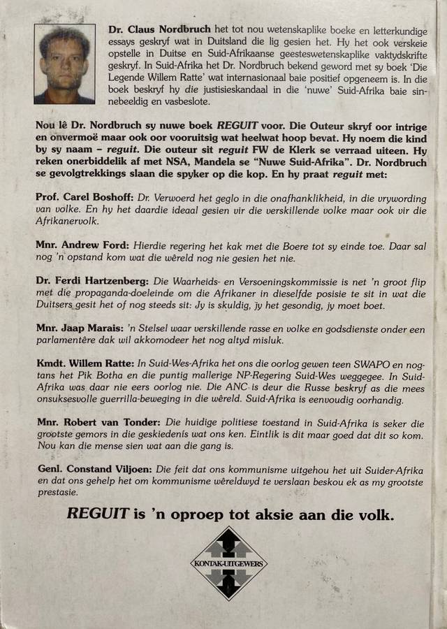 *GETEKEN* REGUIT - CLAUS NORDBRUCH