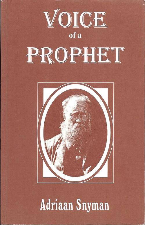 VOICE OF A PROPHET - ADRIAAN SNYMAN