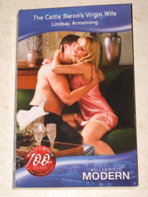 THE CATTLE BARON'S VIRGIN WIFE BY LINDSAY ARMSTRONG (MILLS & BOON MODERN) *HALF PRICE CHRISTMAS CLEA