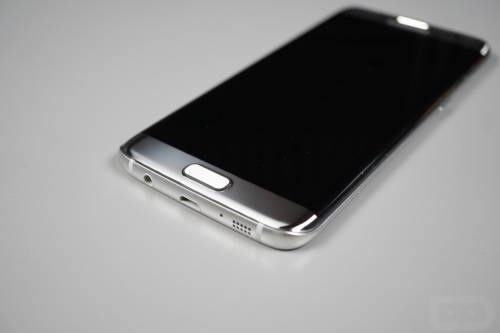 Samsung Galaxy S7 Edge - silver titanium