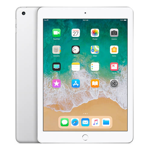 APPLE IPAD 6TH GEN - WIFI - 128GB - SILVER WITH BLUETOOTH KEYBOARD