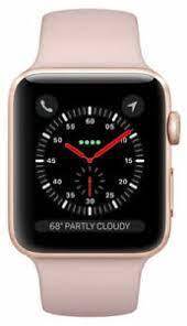 APPLE WATCH SERIES 3 - 42MM - GOLD ALUMINIUM WITH PINK SPORT BAND