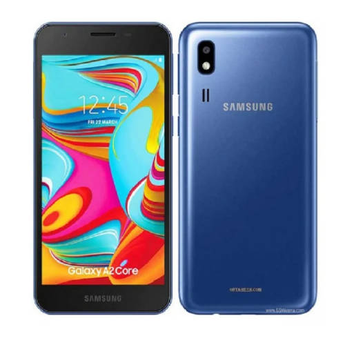SAMSUNG A2 CORE - 8GB - BLUE - SCREEN CRACKED FOR PARTS
