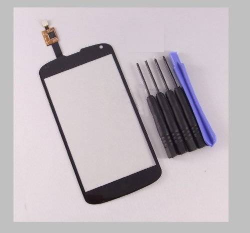 Touch Screen Digitizer for LG Google Nexus 4 E960 - Black ~ Front Panel Glass Lens ~ Repair / Replac