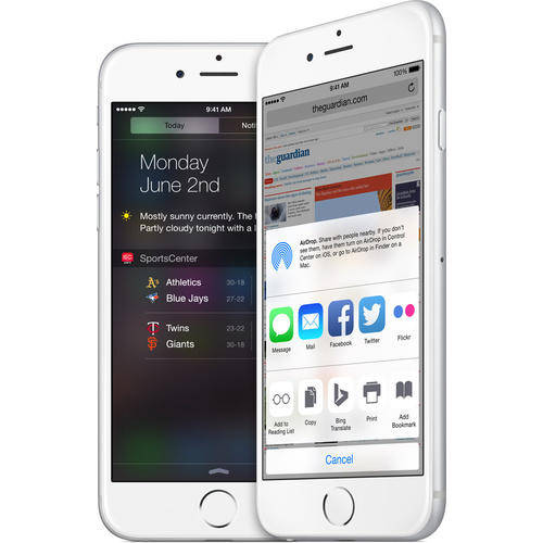 APPLE IPHONE 6 - 16GB - SILVER/WHITE