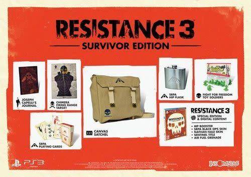 Resistance 3 Survivor Edition (PS3)