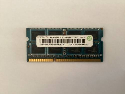 4GB DDR3 SODIMM 1600 MHz Laptop RAM
