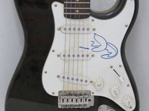 Eric Clapton Autographed Guitar