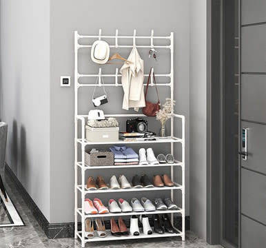 5-Tier Shoe and Clothes Rack