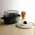 PRO CUISINE 3pcs non stick deep fryer