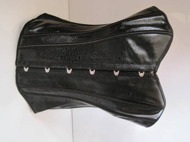 BLACK LEATHER CORSET (S,M,L,XL,XXL)