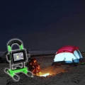 10w Rechargeable cordless camp work fishing led flood light spot portable lamp