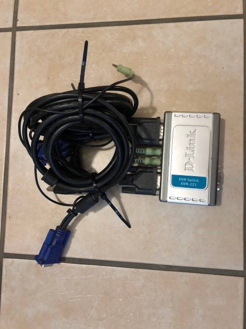 D-Link KVM/Audio Switch