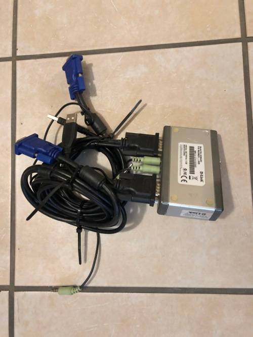 D-Link KVM/Audio Switch