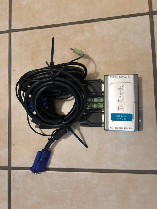 D-Link KVM/Audio Switch