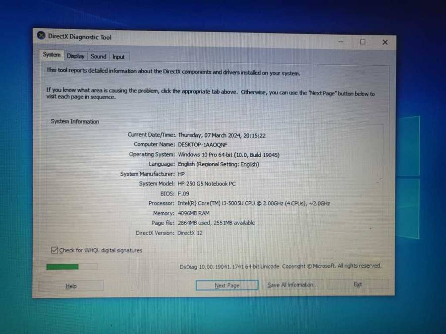 HP 250 G5 15,6` Laptop