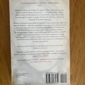 Madonna: An intimate biography. Author: J. Randy Taraborrelli