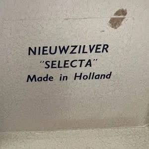 NIEUWZILVER odd bin silver tea spoons