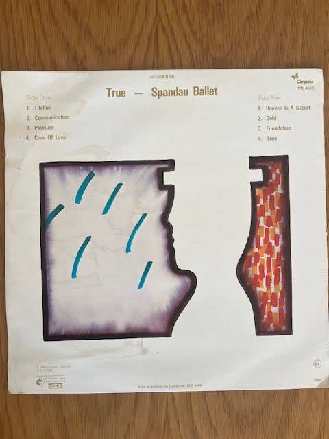 Record: True.  Spandau Ballet.