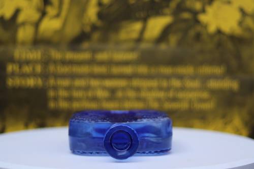 Retro Mid Century Modernist 1960s Grapponia Glass Vase