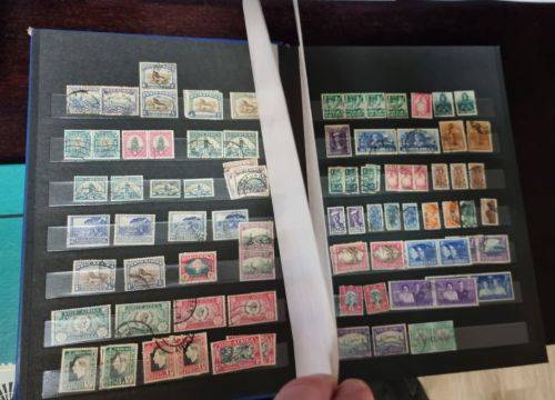 RSA - 2 Stock Albums with used RSA stamps