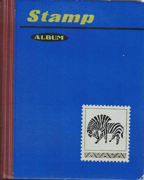 Stock Album with used older Germany and Austria