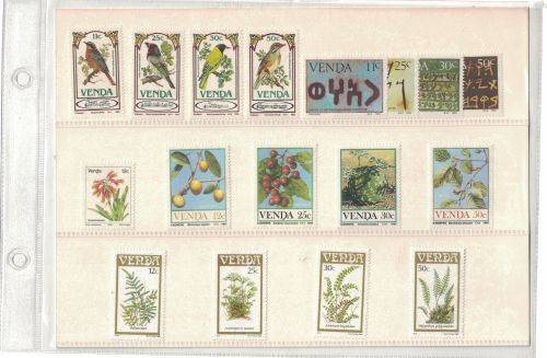 Venda - Mint Yearpacks 1979,1983,1984,1985,1986 & 1st & 2nd Definitive set