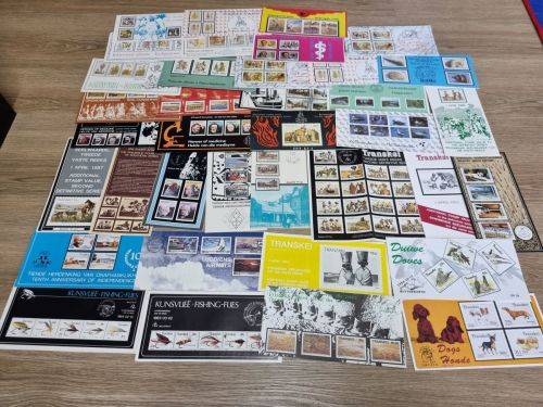 Philatelic Service information booklets for RSA/Venda/Ciskei/Bophuthatswana/Transkei