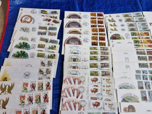 Venda - Collection of UMM Control blocks, UMM Yearpacks, FDCs and Postcards - 12 scans