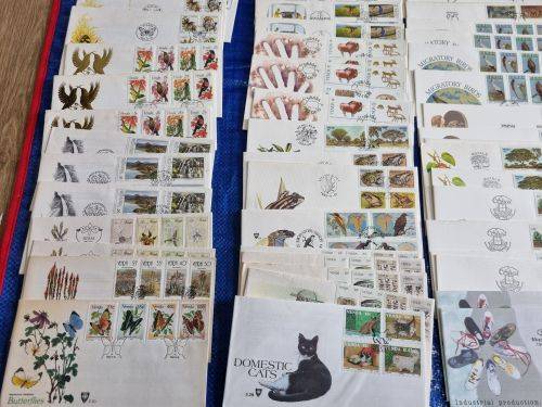 Venda - Collection of UMM Control blocks, UMM Yearpacks, FDCs and Postcards - 12 scans