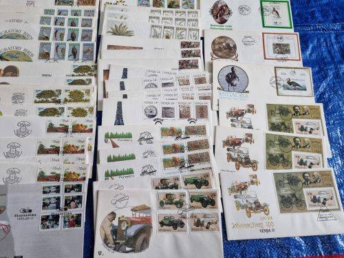 Venda - Collection of UMM Control blocks, UMM Yearpacks, FDCs and Postcards - 12 scans