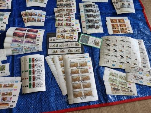 Transkei - Collection of UMM Control blocks, UMM Yearpacks, FDCs and Postcards - 14 scans