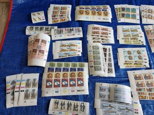 Ciskei - Collection of UMM Control blocks, UMM Yearpacks, FDCs and Postcards - 14 scans