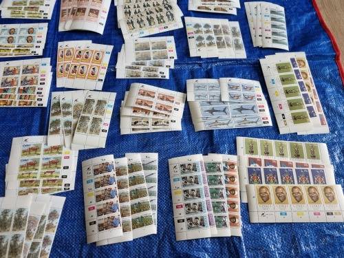 Ciskei - Collection of UMM Control blocks, UMM Yearpacks, FDCs and Postcards - 14 scans