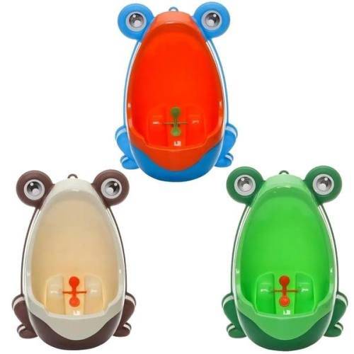 Frog Plastic Baby Children Boys Pee Potty Toilet Training Kids Urinal Bathroom