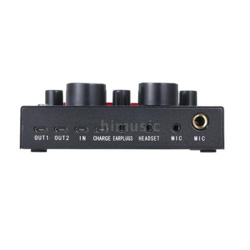 M800 Condenser Microphone Kit With Live V8 Sound Card Pro Audio Studio Recording & Broadcasting
