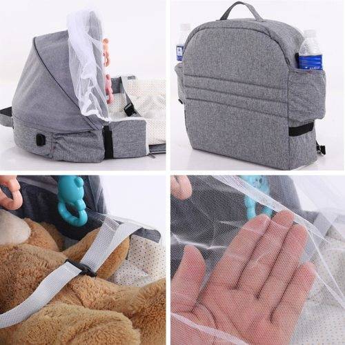 3Pcs Portable Bed Foldable Baby Bed Travel