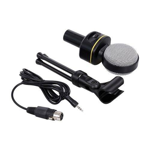 Omnidirectional Desktop Microphone for Live Streaming