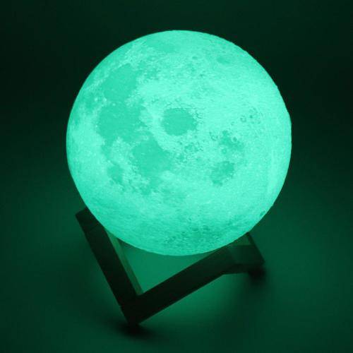 7 Colors Touch 3D Moon Lamp
