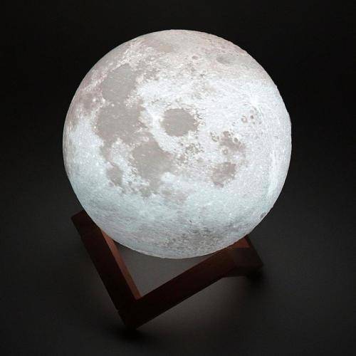7 Colors Touch 3D Moon Lamp